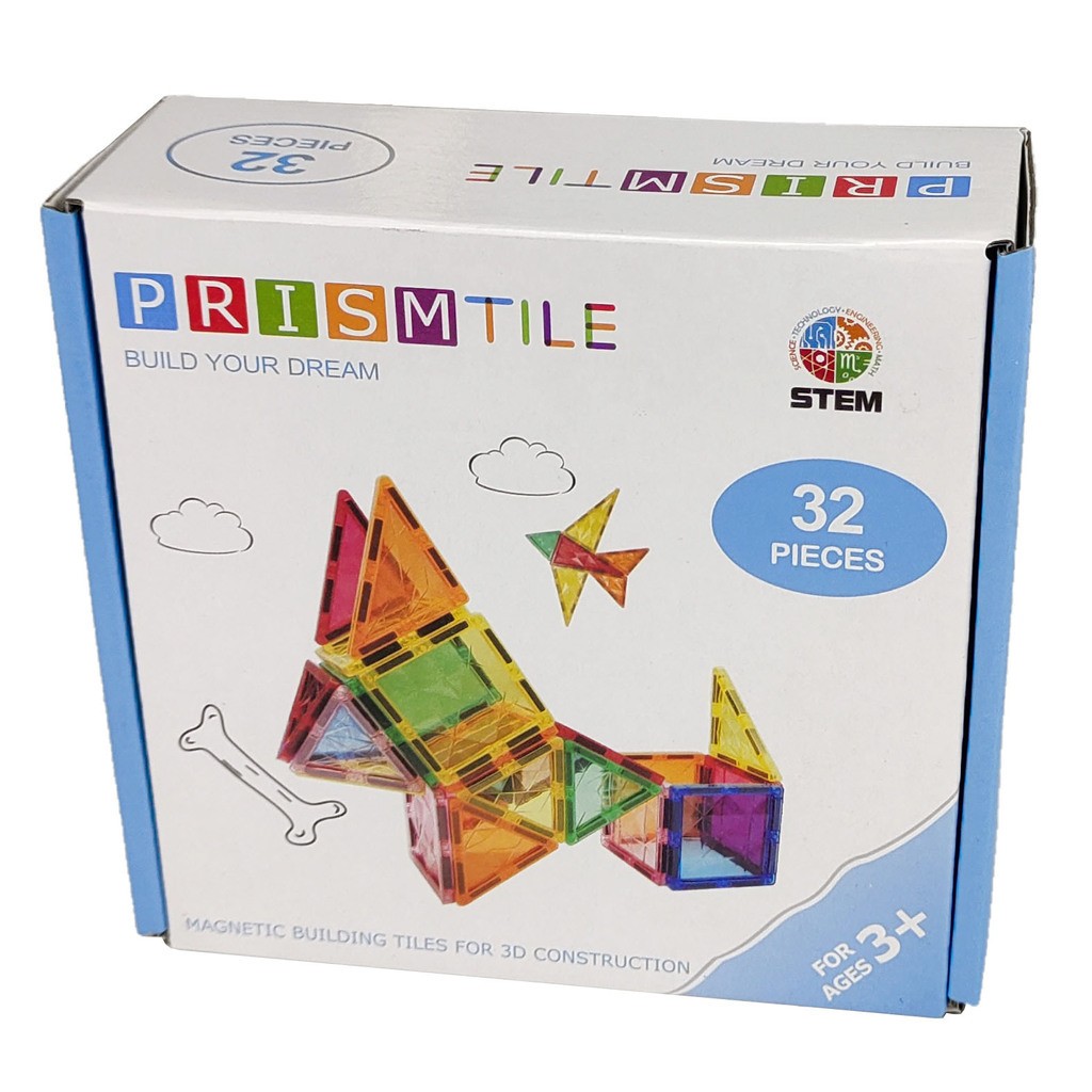 Magnetic Tiles byggesæt 32 stk