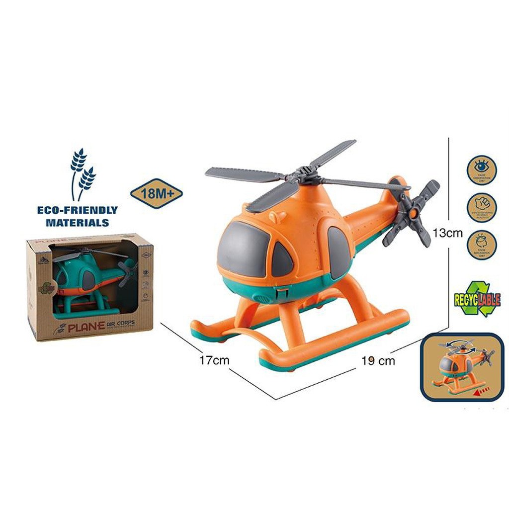 Miljøvenlig legetøjs Helikopter