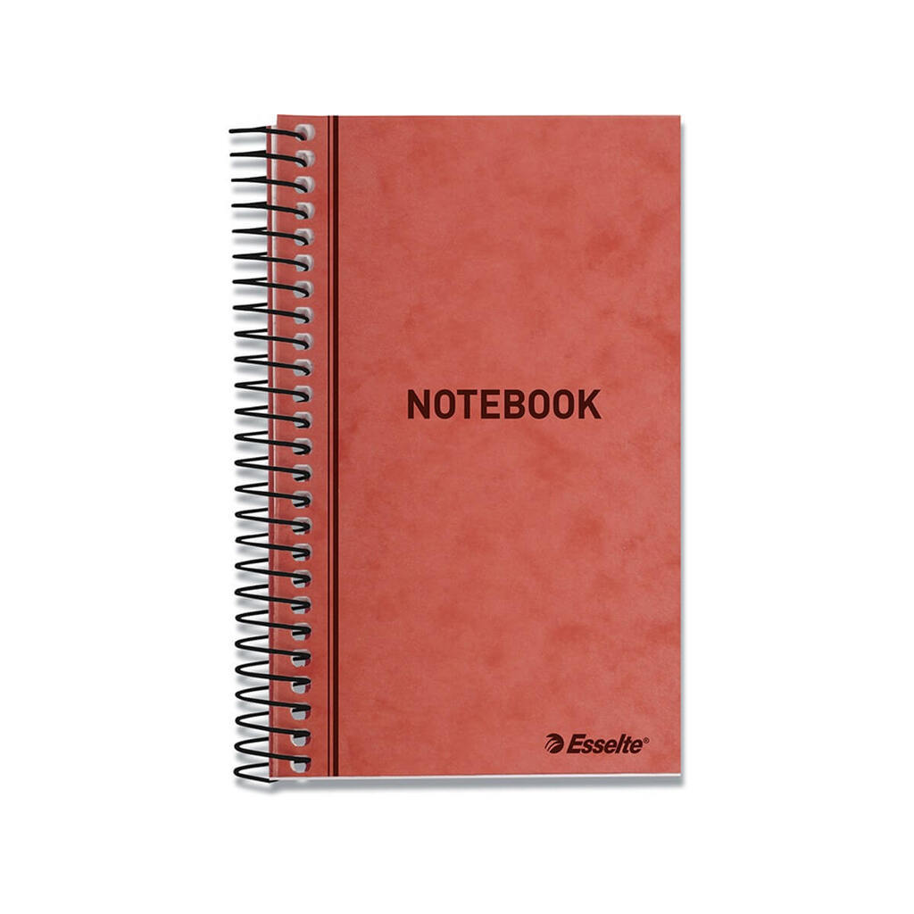 Esselte spiral notesblok 127 x 76 mm linieret 50 ark (10 stk)
