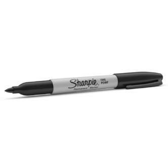 Sharpie Marker Fine 1,0mm, Tusch, Sort