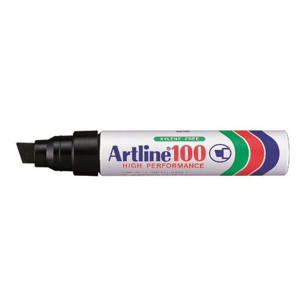 Artline Marker 100 12.0 Sort, 6 stk