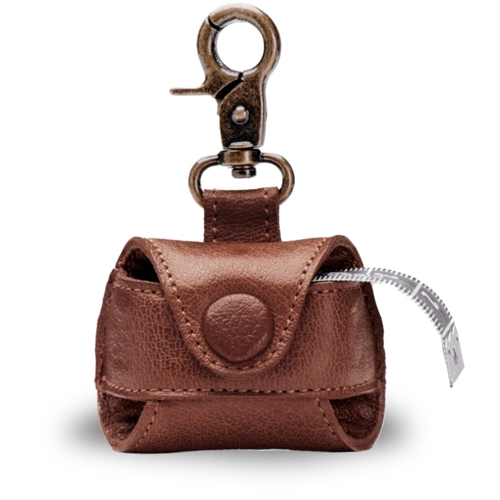 muud Malmö Hook etui til målebånd, læder, Rich Brown