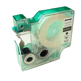 Dymo prægetape D1, Kompatibel, 9 mm x 7 m, Sort på hvid