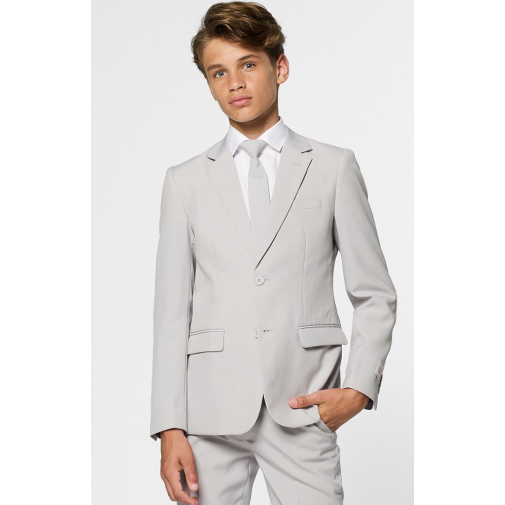 OppoSuits Teen Boys Groovy Grey XL