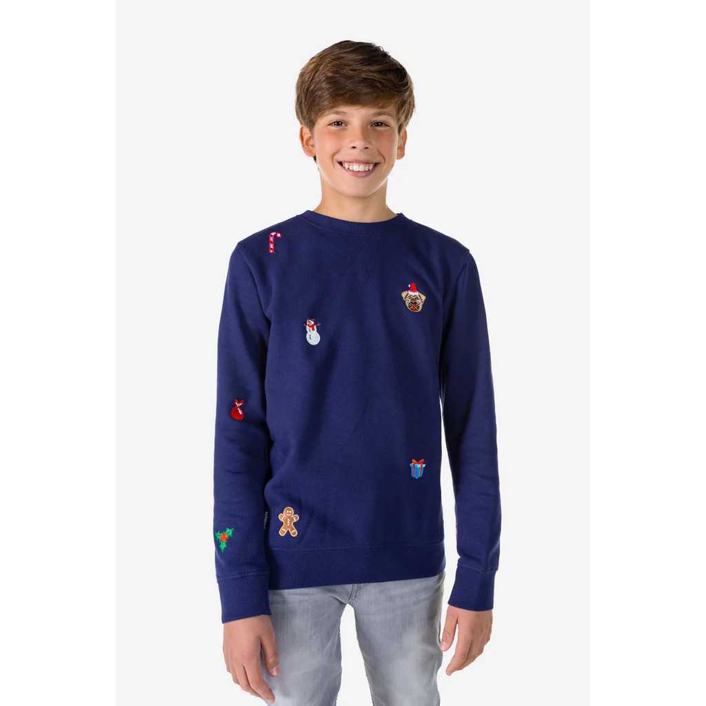 OppoSuits - Sweat Teen X-Mas Icons - Navy XL
