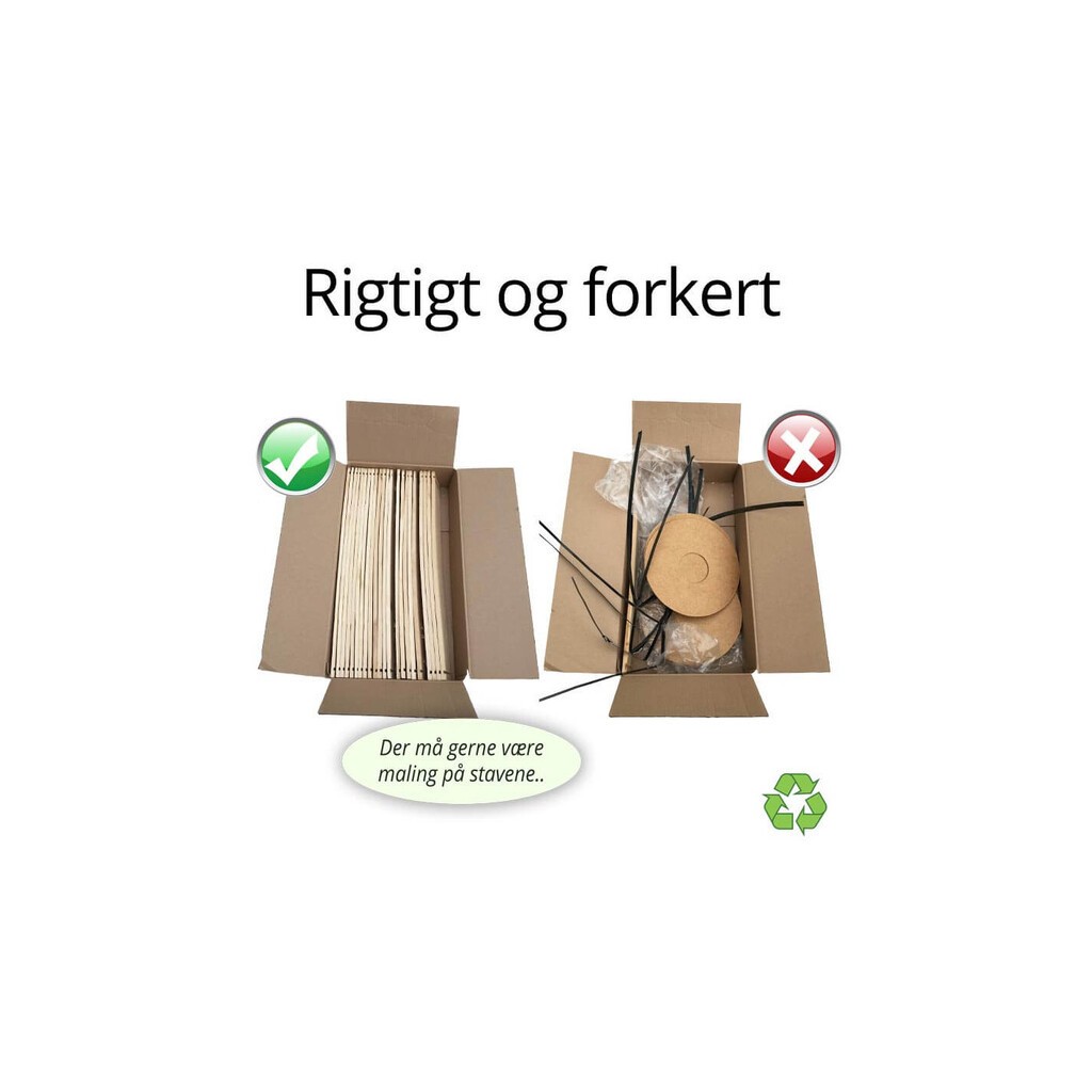 Returfragt til fastelavnstønder (miljøvenlig fastelavn)