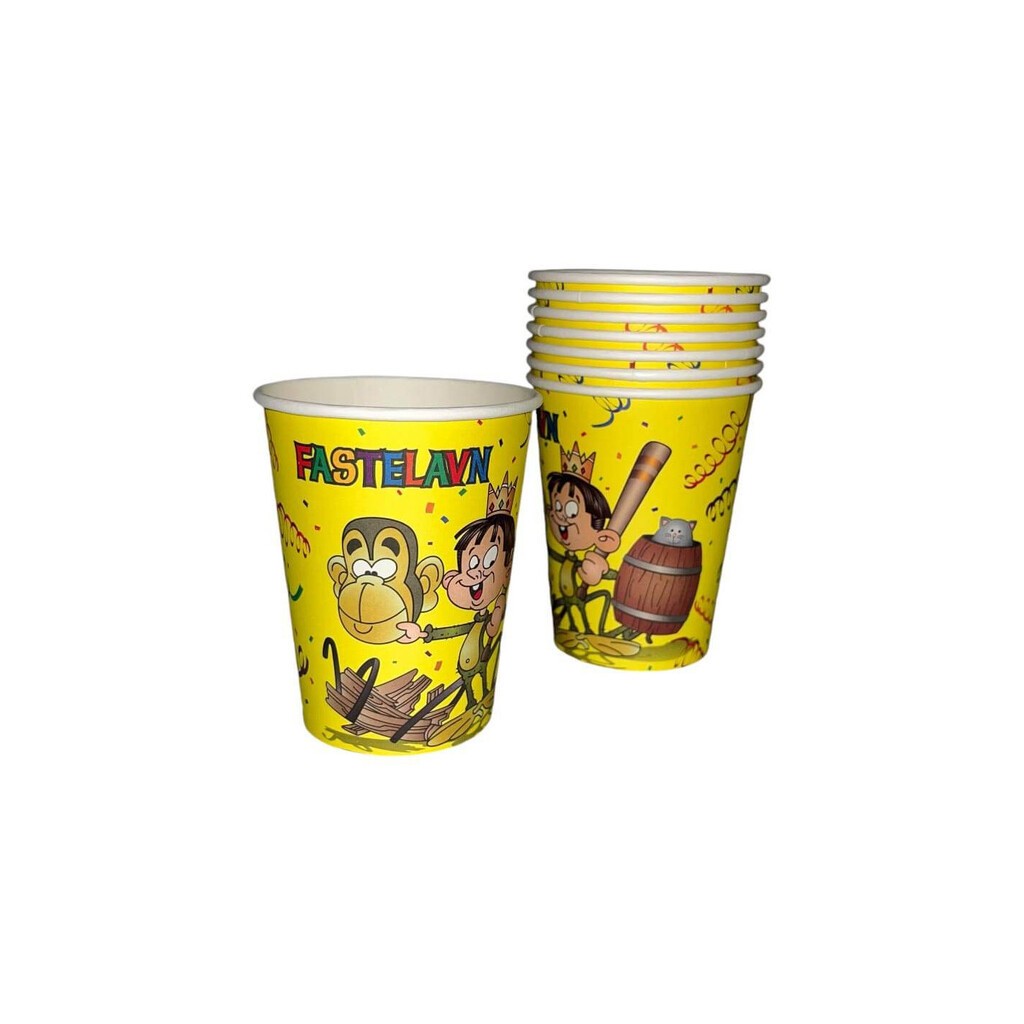 Papkrus Fastelavn, 8 stk. 250 ml