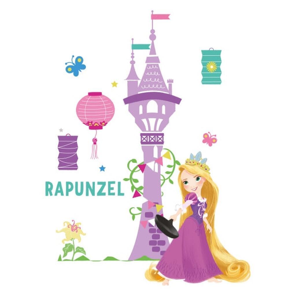 Rapunzel wallsticker. 50x70cm.