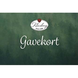 Klarborg Gavekort - kr 450.00