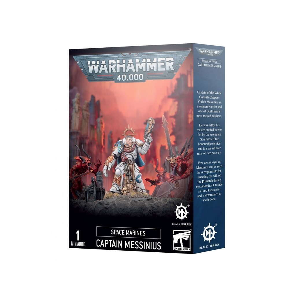 White Consuls: Captain Messinius - Space Marines - Warhammer - Games Workshop