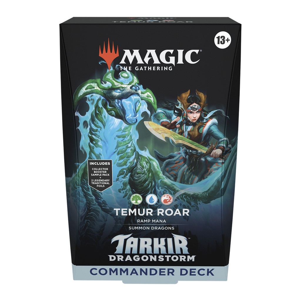 Temur Roar - Tarkir: Dragonstorm Commander Deck - Magic the Gathering