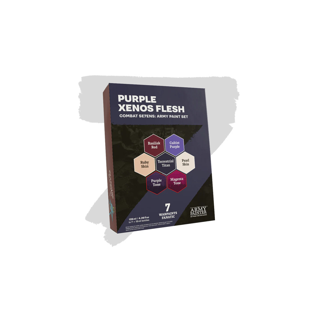 Combat Sevens: Purple Xenos Flesh - Paint Set - The Army Painter