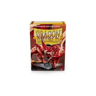 Matte Dragon Shield - 100 stk - Plastiklommer - Sleeves