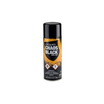 Chaos Black spray - Citadel Colour - Games Workshop