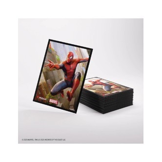 Spider Man - Marvel's Spider Man - Art Sleeves - 105 stk - plastiklommer - Magic the Gathering - Gamegenic