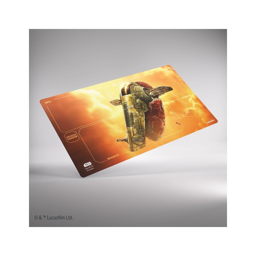 Fetts Firespray - Playmat - Star Wars Unlimited - Gamegenic