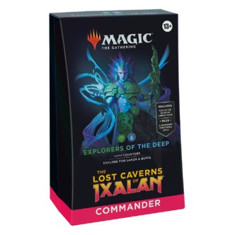 Explorers of the Deep Commander Deck - The Lost Caverns of Ixalan - Magic the Gathering