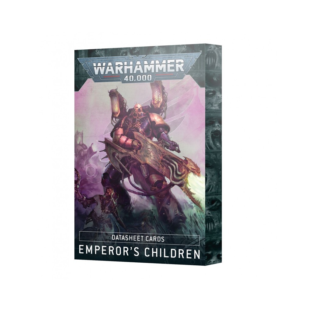 Datasheet Cards - Emperors Children - Warhammer 40.000 - Games Workshop