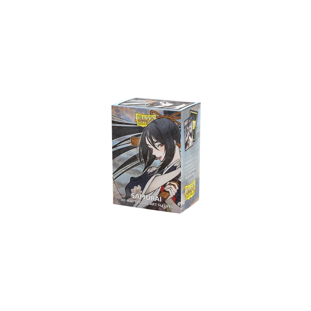Samurai - Matte Dual Art Sleeves - Plastiklommer - Dragon shield