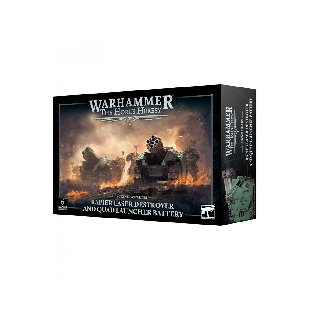 Rapier Laser Destroyer and Quad Launcher Battery - Legiones Astartes - The Horus Heresy - Games Workshop