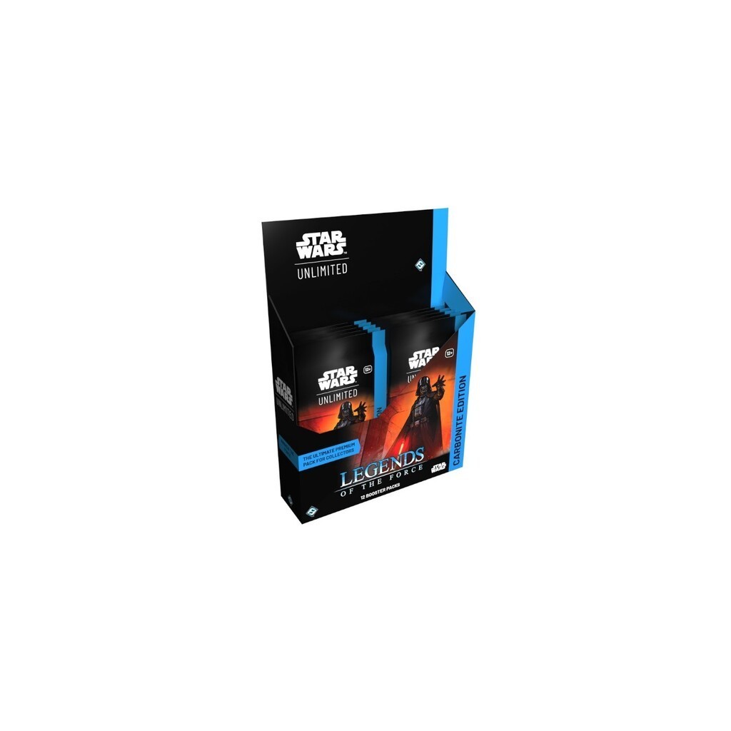 Legends of the Force Carbonite Edition Booster Display - Star Wars Unlimited
