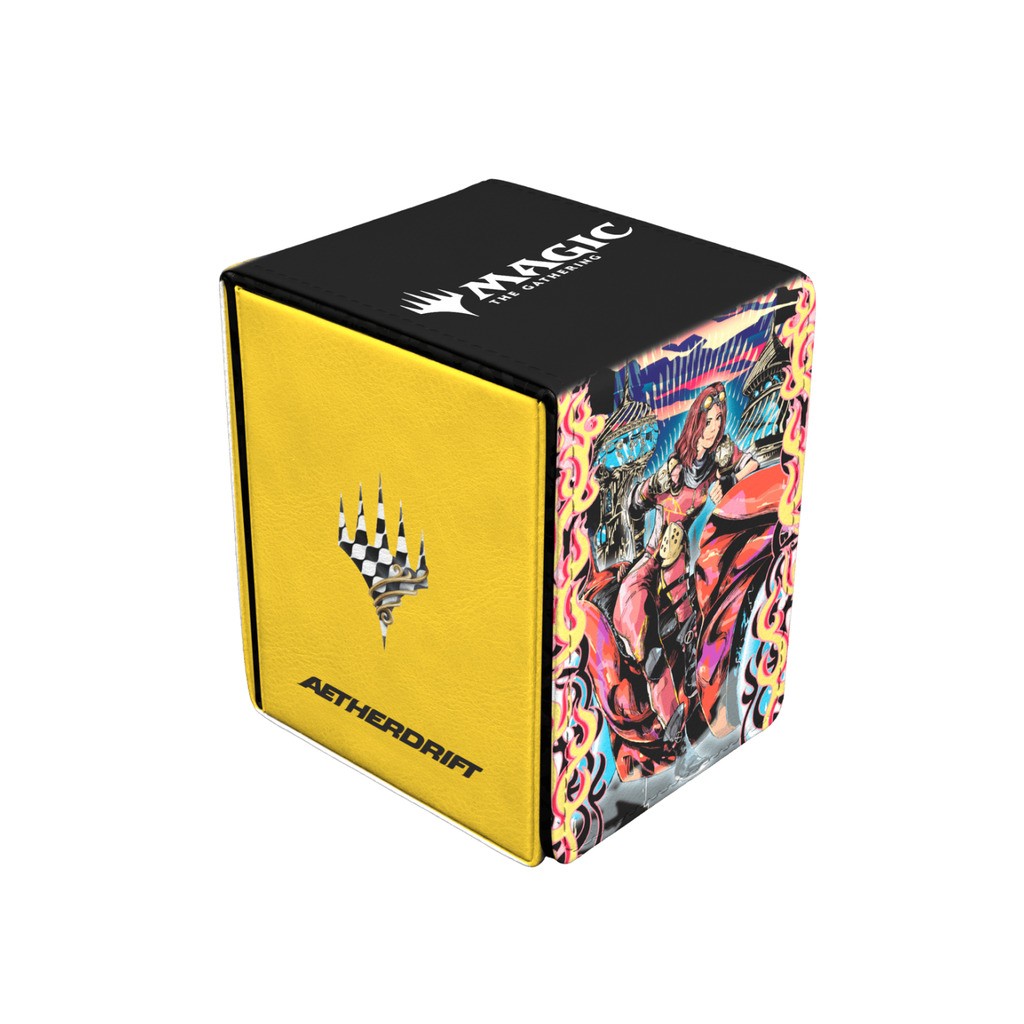 Alcove Flip Deck Box - Aetherdrift - Ultra Pro - Magic The Gathering