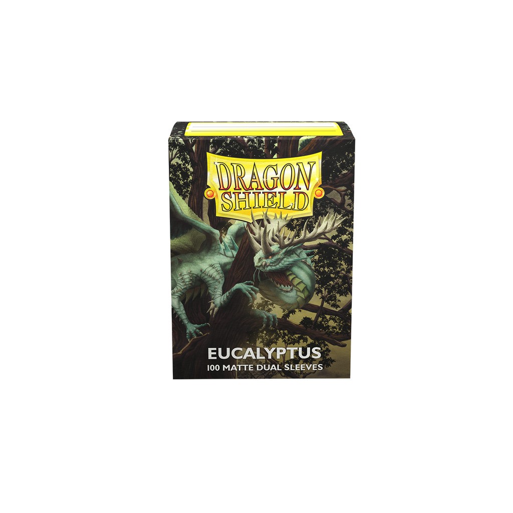Dual Matte Dragon Shield - 100 stk. - Plastiklommer - Sleeves