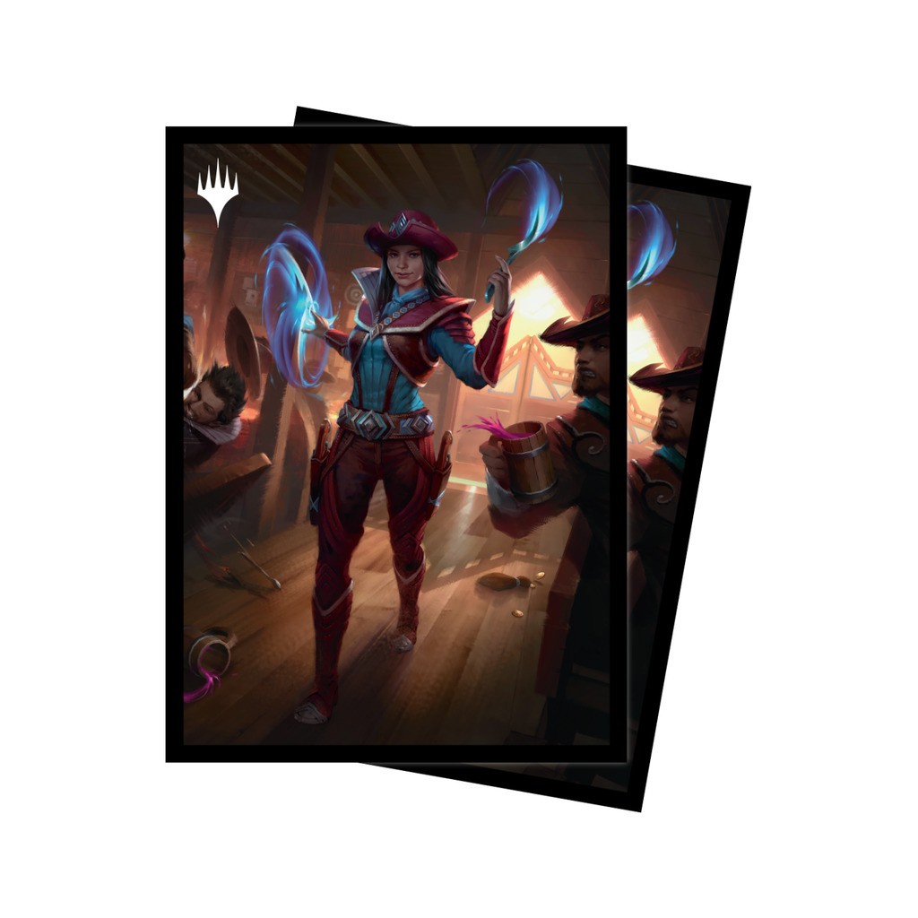 Stella Lee, Wild Card - Deck Protector sleeves - 100 stk - Outlaws of Thunder Junction - Magic the Gathering - Ultra pro