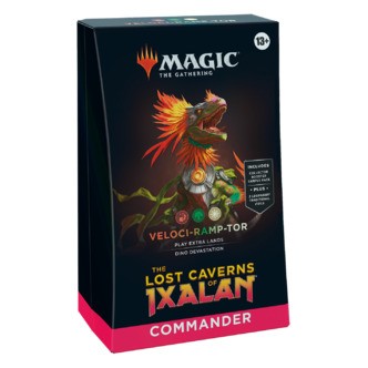 Veloci-Ramp-Tor Commander Deck - The Lost Caverns of Ixalan - Magic the Gathering
