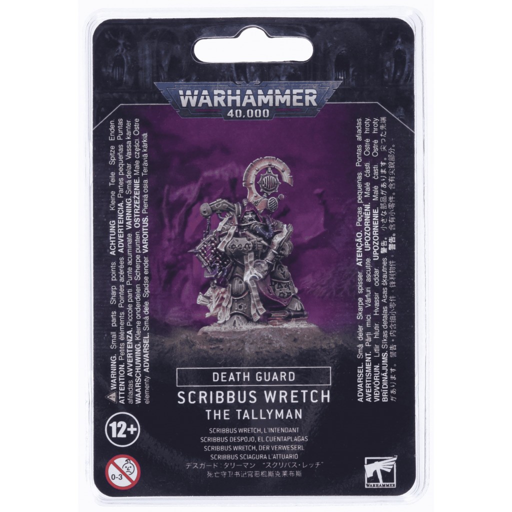 Scribbus Wretch the Tallyman - Death Guard - Warhammer 40.000 - Games Workshop