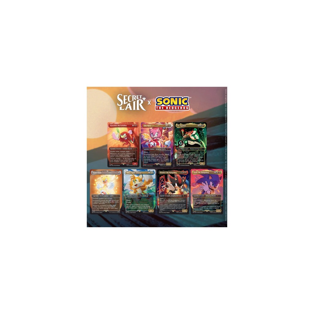 Secret Lair x Sonic: Friends & Foes - Magic the Gathering