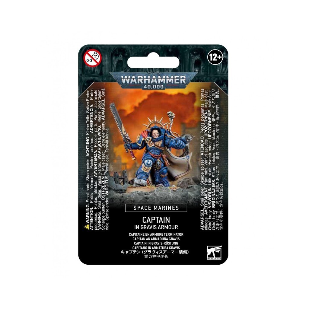 Space Marines Captain in Gravis Amour - Warhammer - Games Workshop