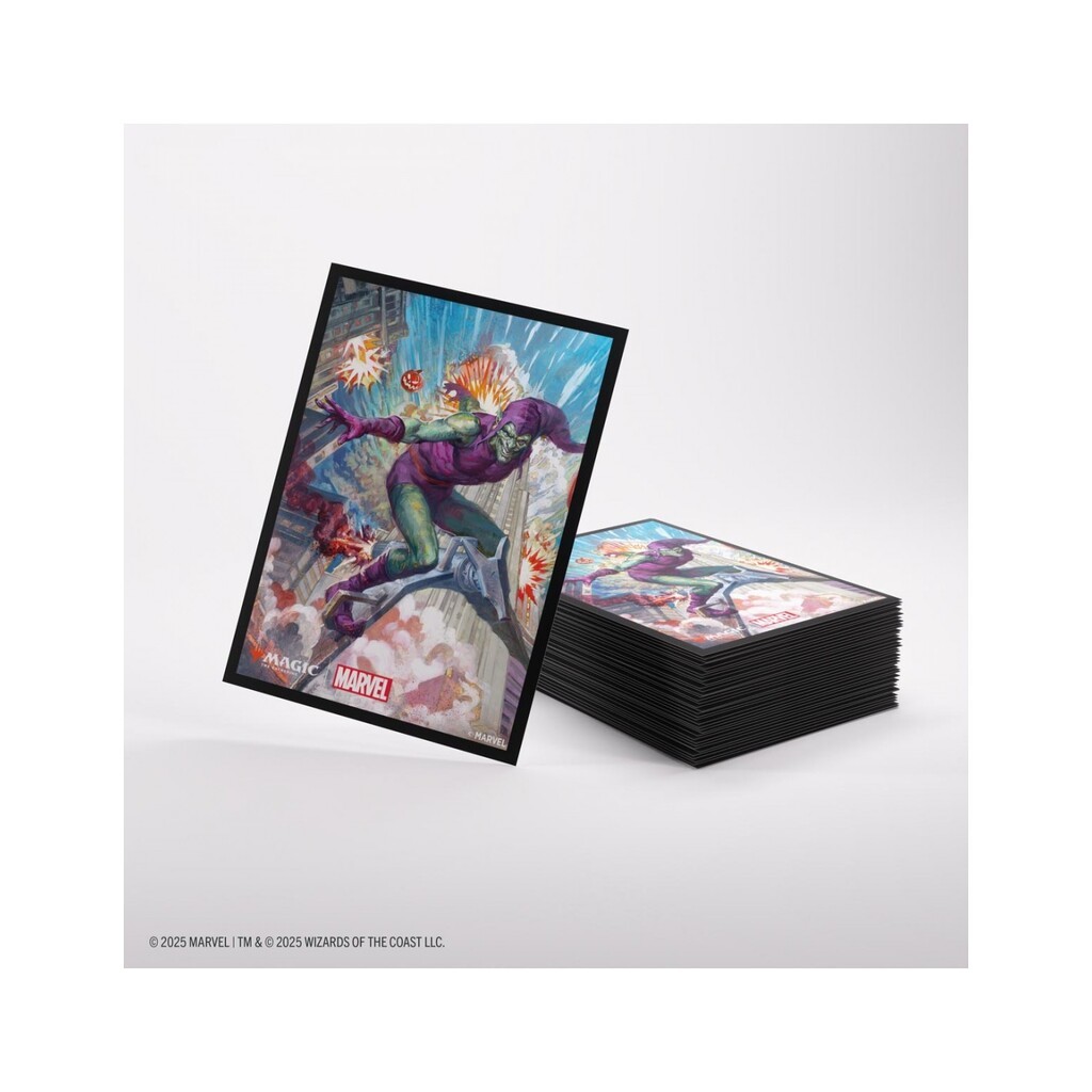 Green Goblin - Marvel's Spider Man - Art Sleeves - 105 stk - plastiklommer - Magic the Gathering - Gamegenic