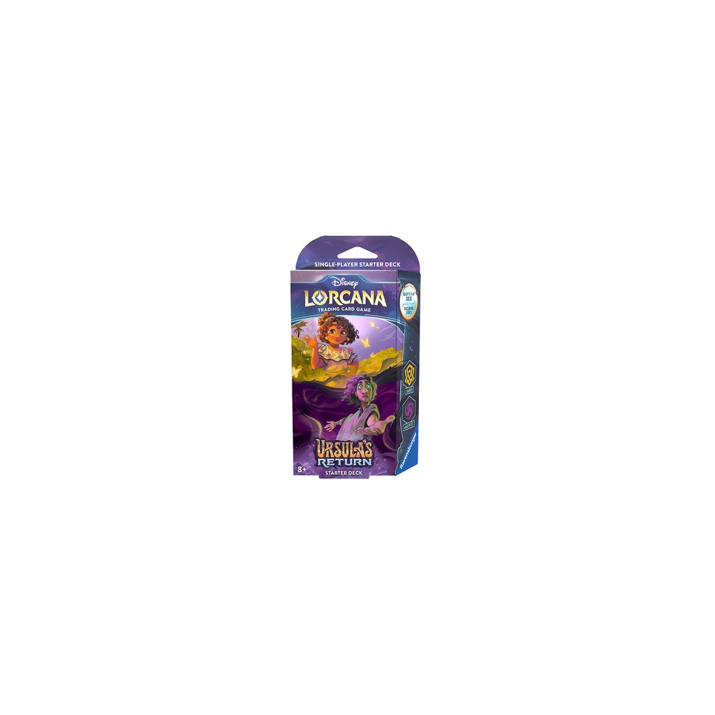 Ursulas Return Starter Deck - Amber & Amethyst - Disney Lorcana TCG