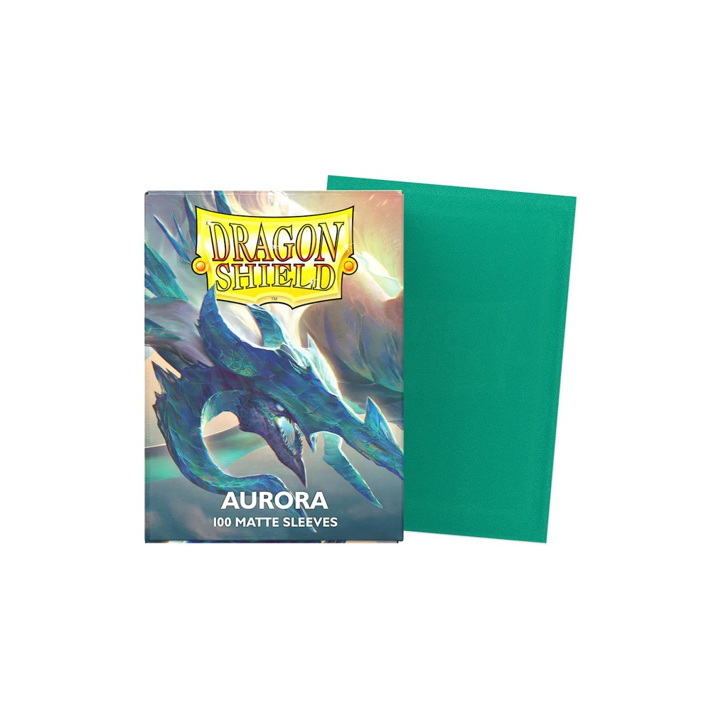 Matte Dragon Shield - 100 stk - Plastiklommer - Sleeves