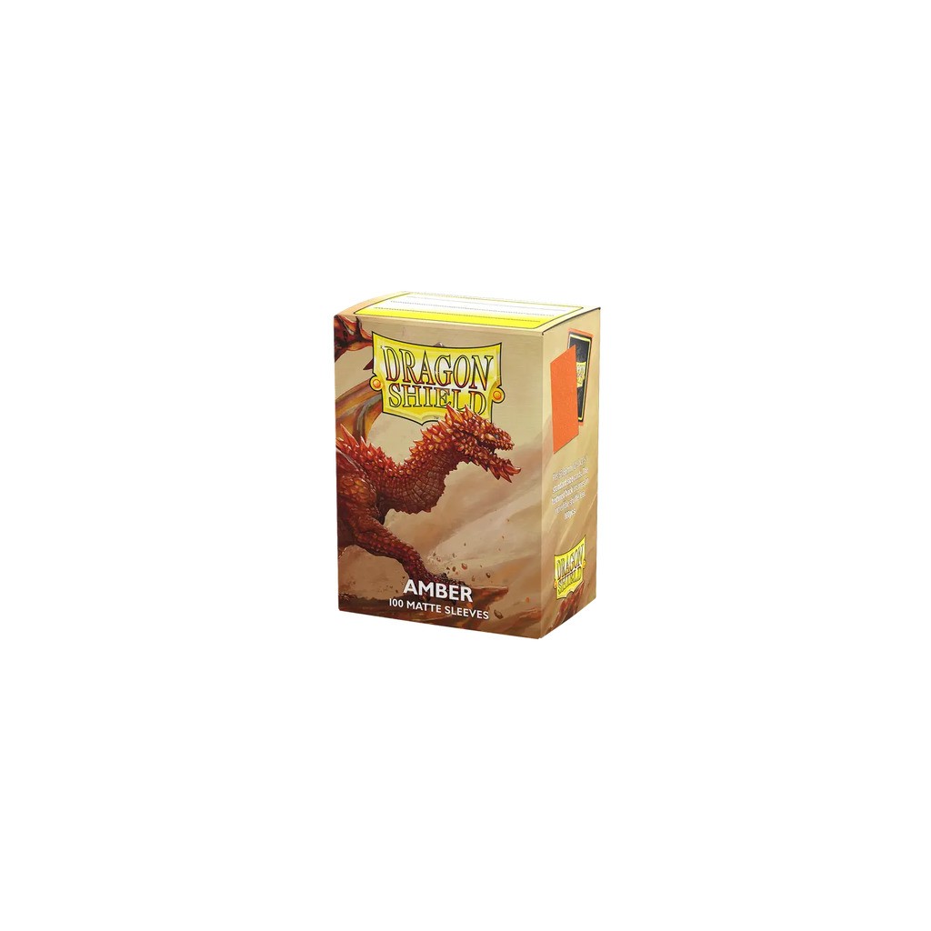 Matte Dragon Shield - 100 stk - Plastiklommer - Sleeves