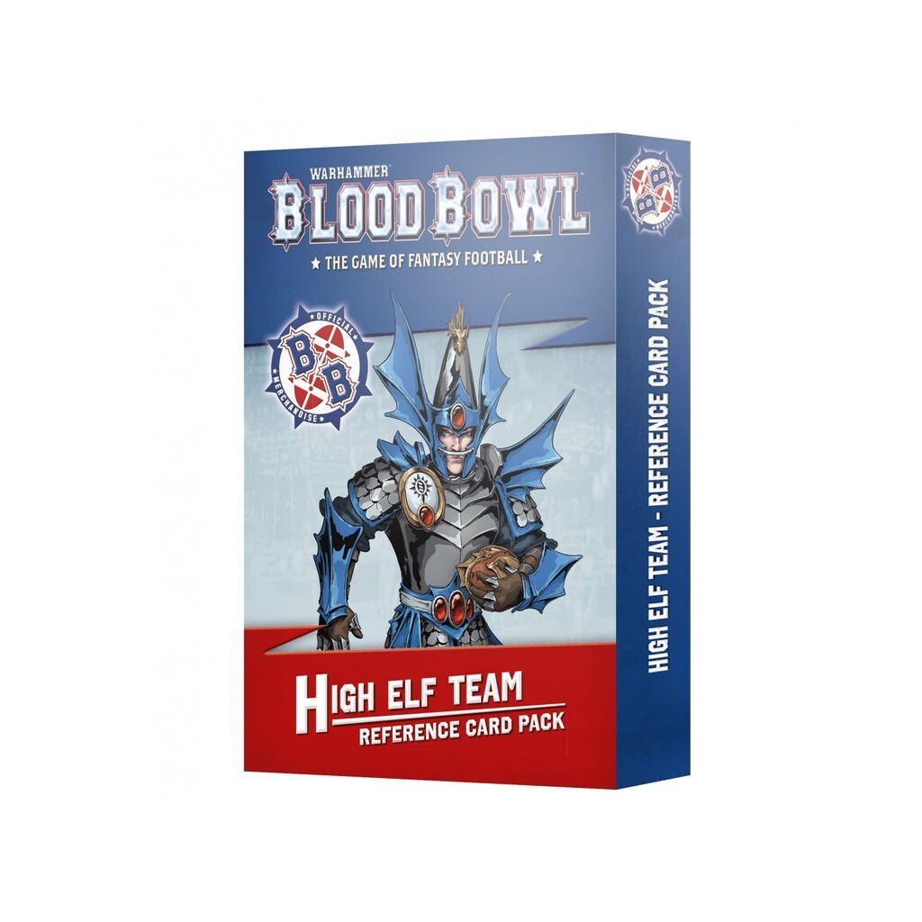 High Elf Team Reference Card Pack - Blood Bowl - Games Workshop