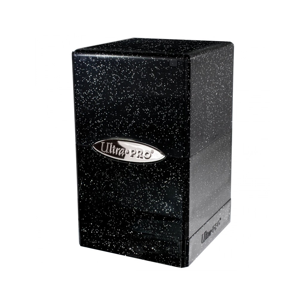 Glitter Satin Tower Deck Box - Ultra pro
