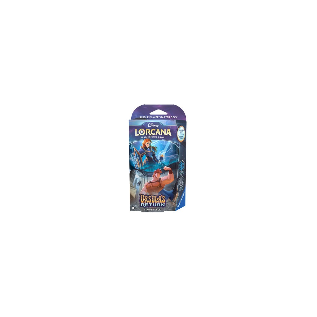 Ursulas Return Starter Deck - Sapphire & Steel - Disney Lorcana TCG