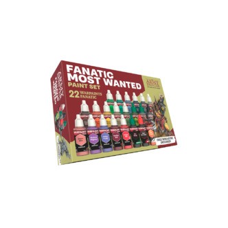 Warpaints Fanatic Most Wanted Paint Set - The Army Painter