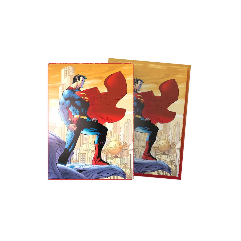 Brushed art sleeves - Superman - Superman series 3 - 100 stk - Dragon Shield