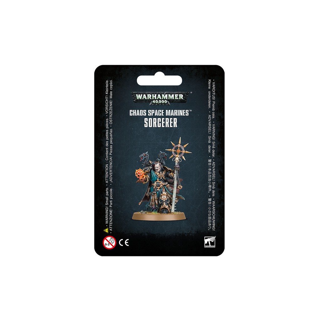 Chaos space Marines Sorcerer - Warhammer 40.000 - Games Workshop