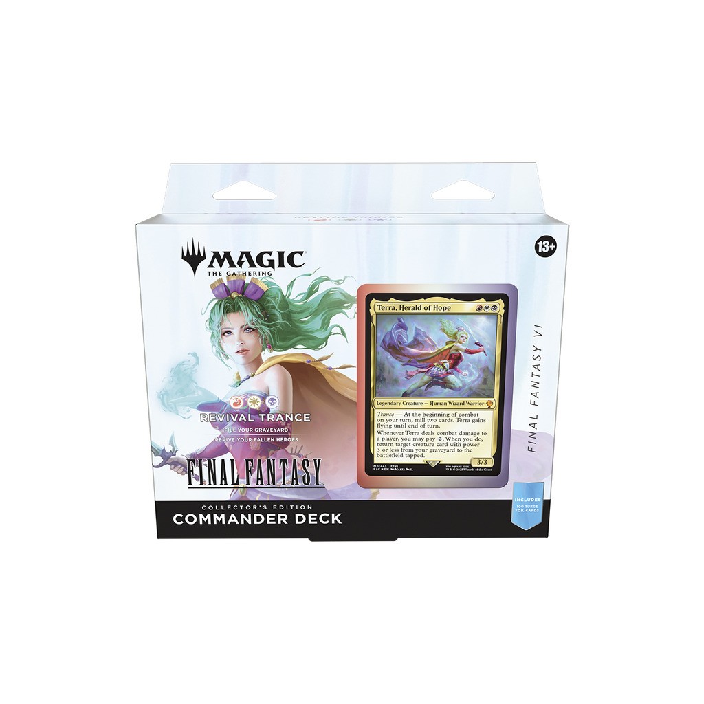 Revival Trance - Collectors Edition - Final Fantasy VI Commander Deck - Magic the Gathering
