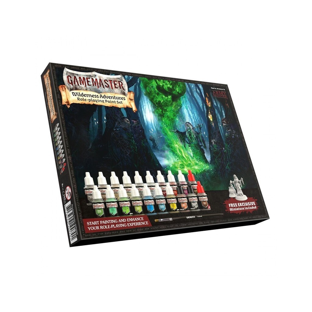 Gamemaster Wilderness Adventures Paint set - The Army Painter