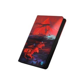18-pocket ZipFolio 360 Xenoskin - 2024 Exclusive - Crowned With Fire - Ultimate Guard