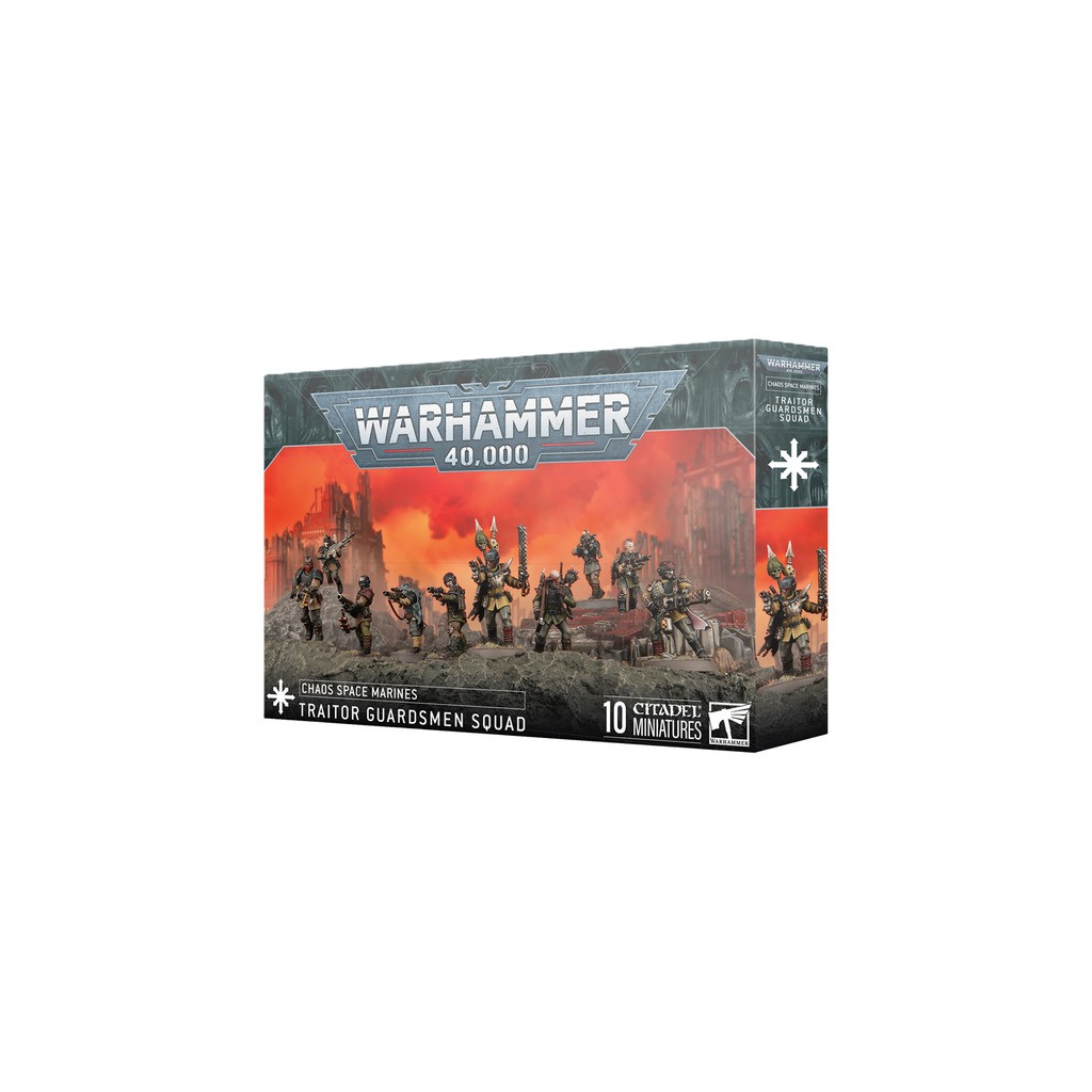 Traitor Guardsmen Squad - Chaos Space Marines - Warhammer - Games Workshop