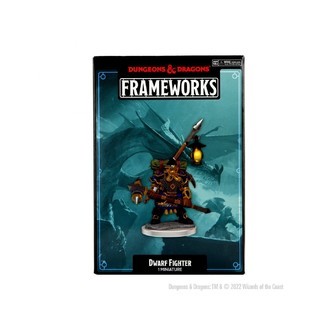 Dwarf Fighter - Male - D&D Frameworks - Wizkids