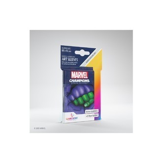 Marvel Champions She Hulk Art sleeves  - 50 stk - plastiklommer - GameGenic