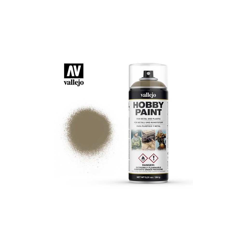 Hobby Paint Primer - US Khaki - Spraymaling - Vallejo