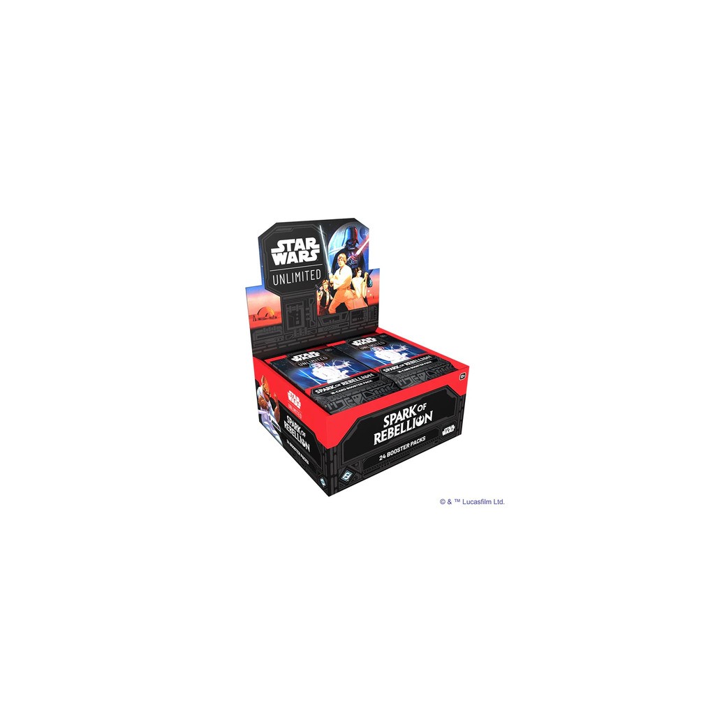 Spark of Rebellion Booster Display - Star Wars Unlimited